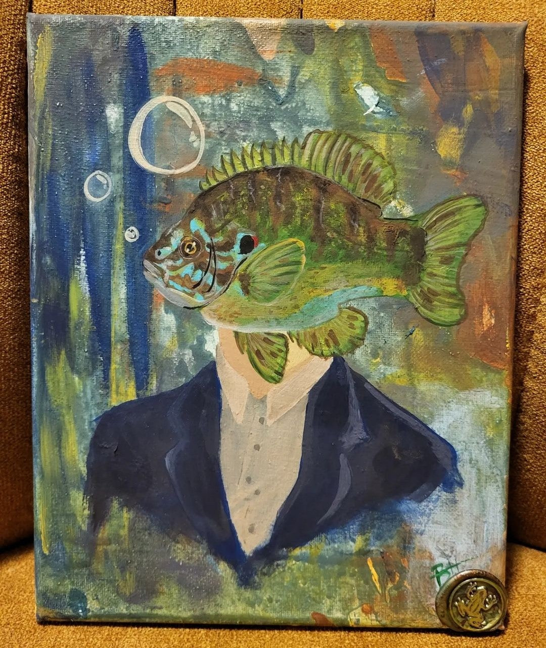 Animal head painting